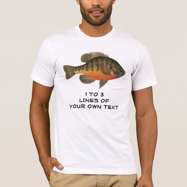 Bream Fishing T-Shirt (Front)