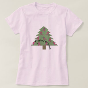 BREAST CA AWARENESS TREE-Unique design T-Shirt