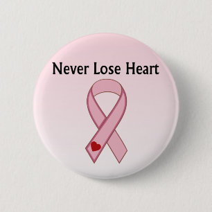 Breast Cancer 6 Cm Round Badge