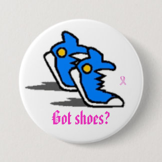 breast cancer 7.5 cm round badge