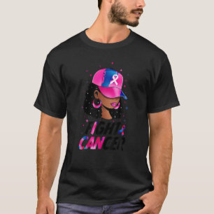 Breast Cancer African American Black Women Warrior T-Shirt