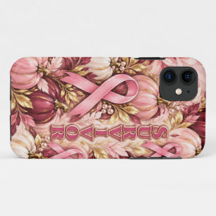 Breast Cancer and Pumpkins Phone Case