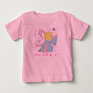 Breast Cancer Angel Customisable Infant T-shirt