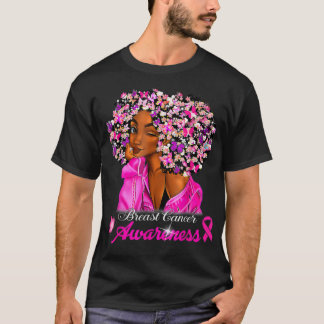 Breast Cancer Awareness African American Women Mel T-Shirt