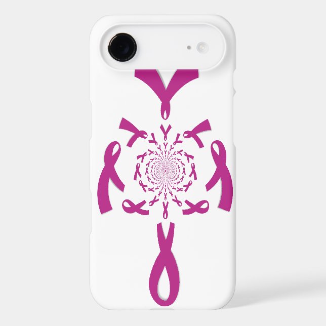 Breast Cancer Awareness Art Print (Back)