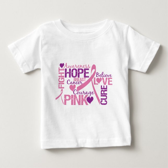 Breast Cancer Awareness Baby T-Shirt (Front)