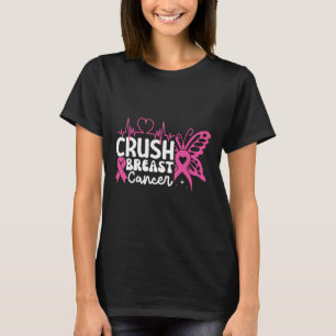 Breast Cancer Awareness Bling Pink Ribbon 2 T-Shirt