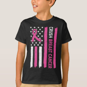 Breast Cancer Awareness Bling Pink Ribbon 3 T-Shirt
