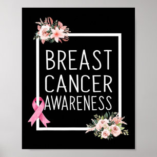 Breast Cancer Awareness Breast Cancer Fighting  Poster
