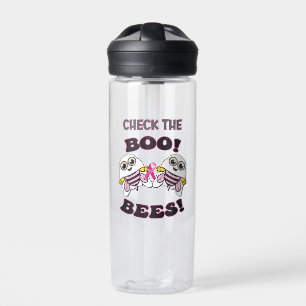 Breast Cancer Awareness Check The Boo-Bees Water Bottle