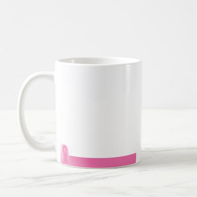 Breast Cancer Awareness Coffee Mug (Left)