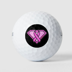 Breast Cancer Awareness Diamond Logo Golf Balls