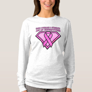 Breast Cancer Awareness Diamond Logo T-Shirt