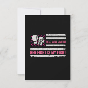 breast cancer awareness fight invitation