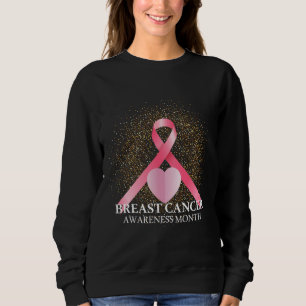 Breast Cancer Awareness Fight Pink Ribbon Sweatshirt