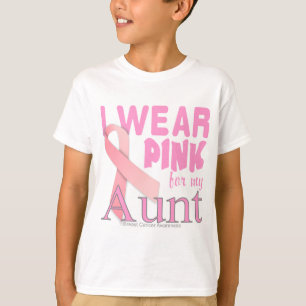 Breast Cancer Awareness for Aunt T-Shirt