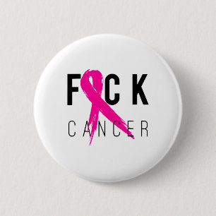 Breast Cancer Awareness Gift Retro Distressed 2  6 Cm Round Badge