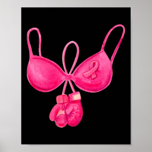 Breast Cancer Awareness Gifts For Women Friends Mo Poster