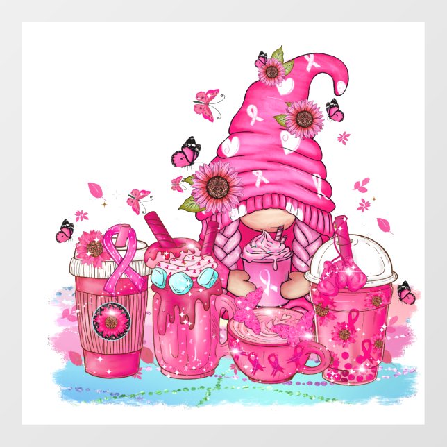 Breast Cancer Awareness Gnome (Sheet)