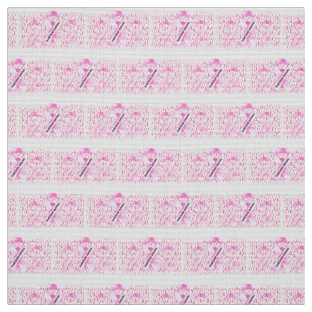 Breast-Cancer Awareness,Hope_ Fabric (Swatch)