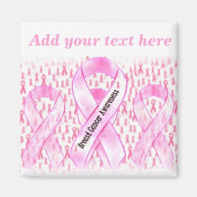 Breast Cancer Awareness-HOPE_ Magnet (Front)