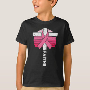 Breast Cancer Awareness Hope Strength Christian T-Shirt