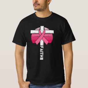 Breast Cancer Awareness Hope Strength Christian T-Shirt