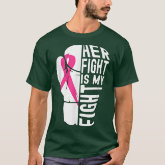 Breast Cancer Awareness Husband Support Squad 225  T-Shirt