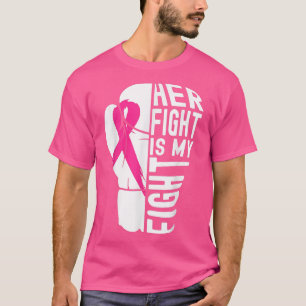 Breast Cancer Awareness Husband Support Squad 226 T-Shirt