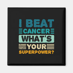 Breast Cancer Awareness I Beat Cancer What's Your Magnet
