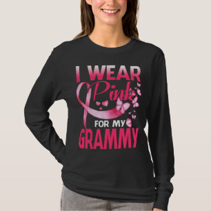 Breast Cancer Awareness I Wear Pink For My GRAMMY T-Shirt