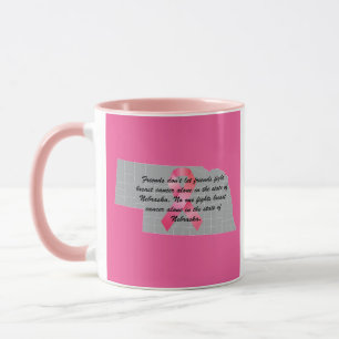 Breast Cancer Awareness in Nebraska Mug