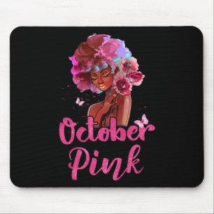 Breast Cancer Awareness In October We Wear Pink Bl Mouse Pad
