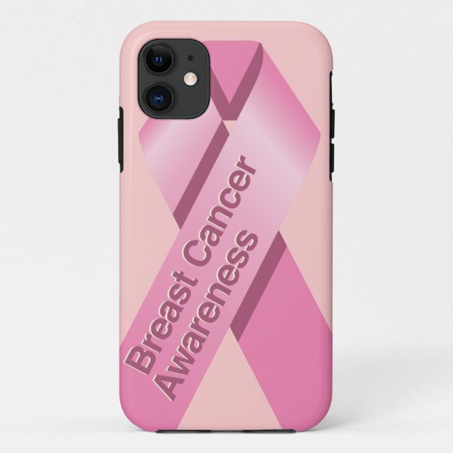 Breast Cancer Awareness iphone case (Back)