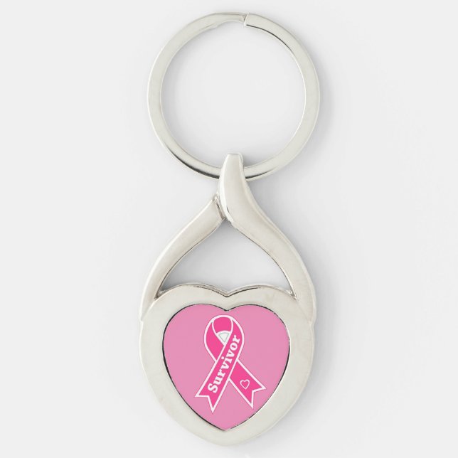 Breast Cancer Awareness Key Ring (Front)