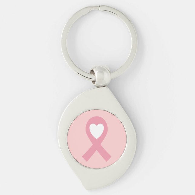 Breast Cancer Awareness  Key Ring (Front)