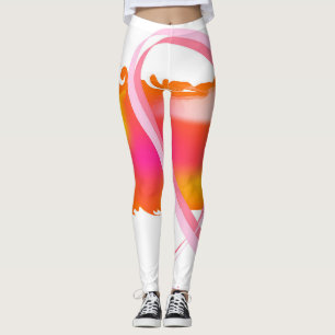 Breast Cancer Awareness leggings