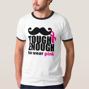 Breast Cancer Awareness Men's Ringer Tshirt