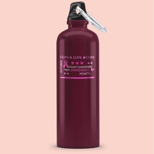Breast Cancer Awareness Month Design 710 Ml Water Bottle (Creator Uploaded)