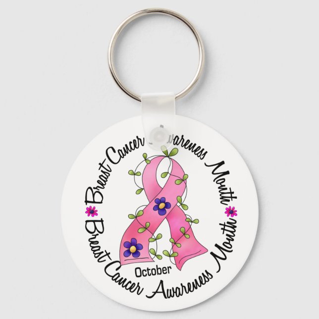 Breast Cancer Awareness Month Key Ring (Front)