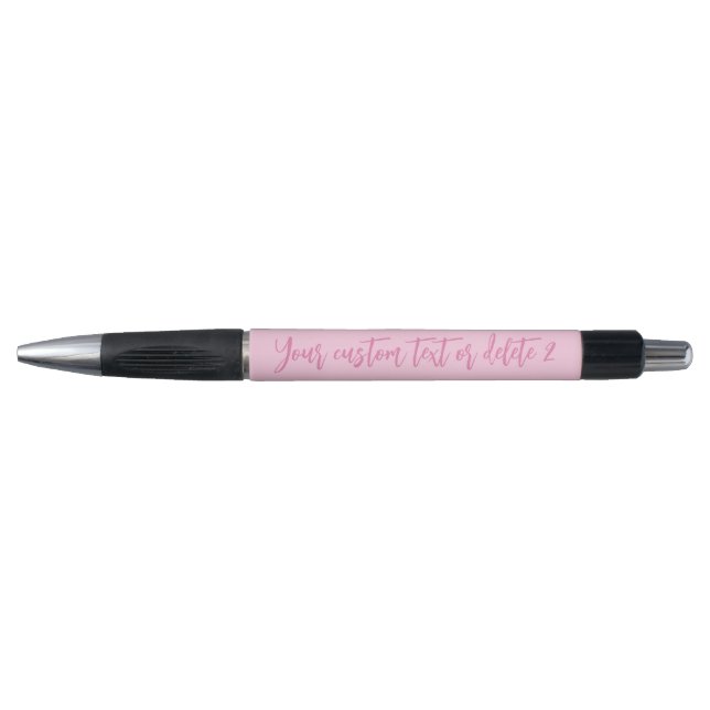 Breast cancer awareness month pink custom script (Front)