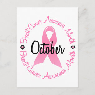 Breast Cancer Awareness Month Postcard