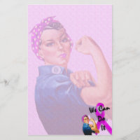 Breast Cancer Awareness Month, Rosie the Riveter