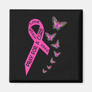 Breast Cancer Awareness Month Women Religious Butt Magnet