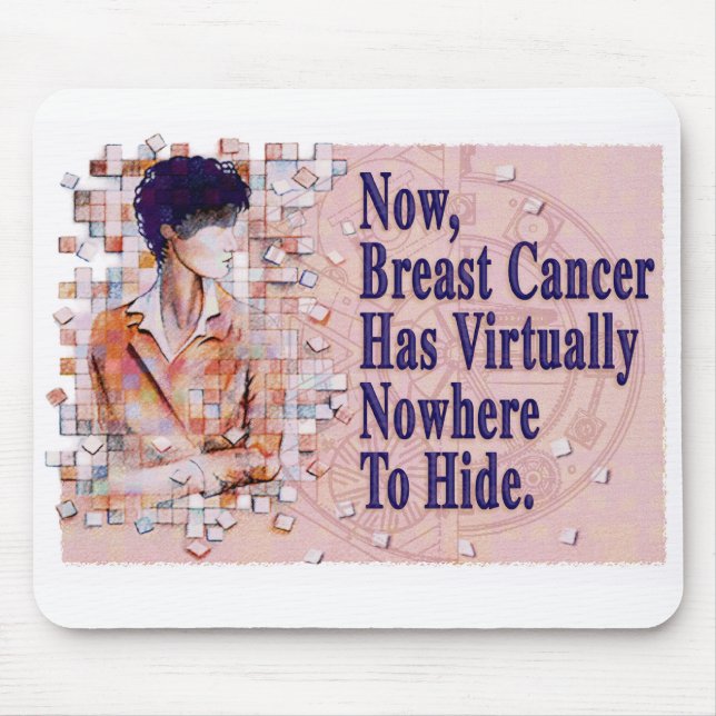 Breast Cancer Awareness Mouse Pad (Front)