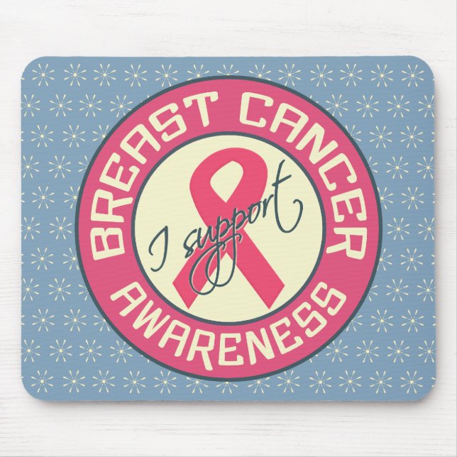 Breast Cancer Awareness mousepad (Front)