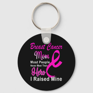 Breast Cancer Awareness Mum Breast Cancer Warrior  Key Ring