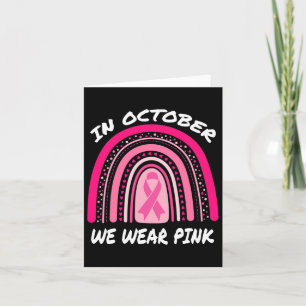 Breast Cancer Awareness Mum Women Men Survivor Pin Card