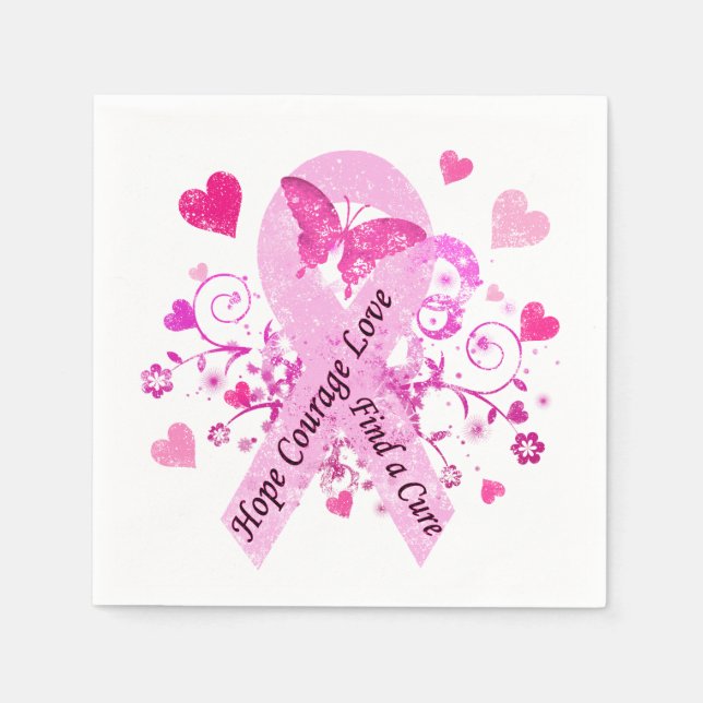 Breast Cancer Awareness Napkin (Front)
