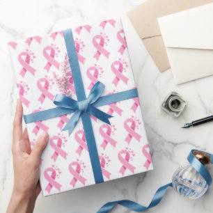 Breast Cancer Awareness Pattern Wrapping Paper